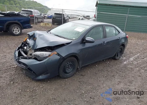 2019 Toyota Corolla Le из США, поврежденный, VIN 2T1BURHE0KC167730